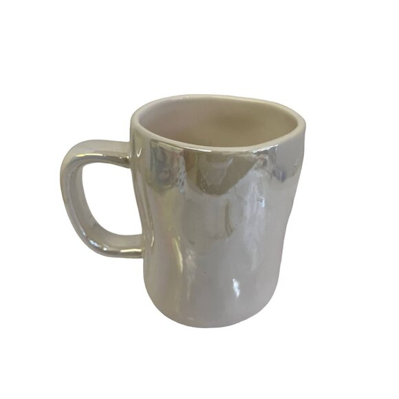 RAE Dunn Mug Artisan Collection Iridescent Get It Girl  3"W x 5"H - Picture 4 of 7